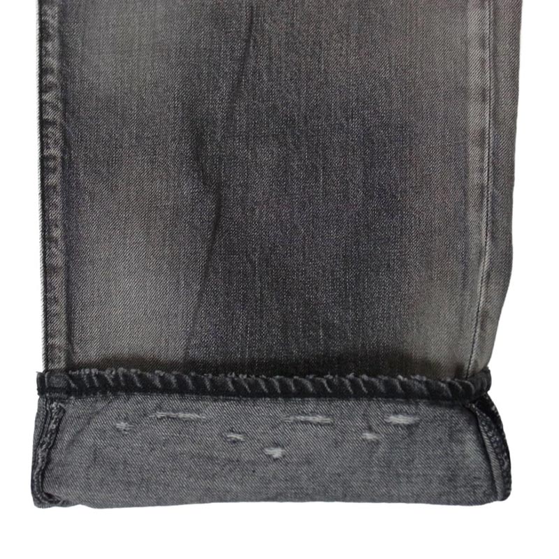 アンセルム ANC-PT82 USED STRAIGHT 5P DENIM PANTS ダメージ加工 ストレート デニムパンツ ジーンズ 買取実績 画像