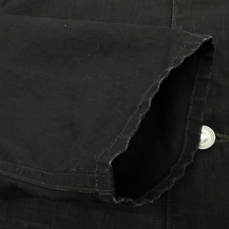 アプレッセ 25SS 25SAP-01-29H Vintage Black Linen Coverall ヴィンテージ カバーオールジャケット 買取実績 画像