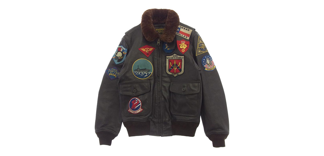アヴィレックス 6101063 G-1 TOP GUN トップガン ゴートスキン レザー フライト ジャケット 買取実績