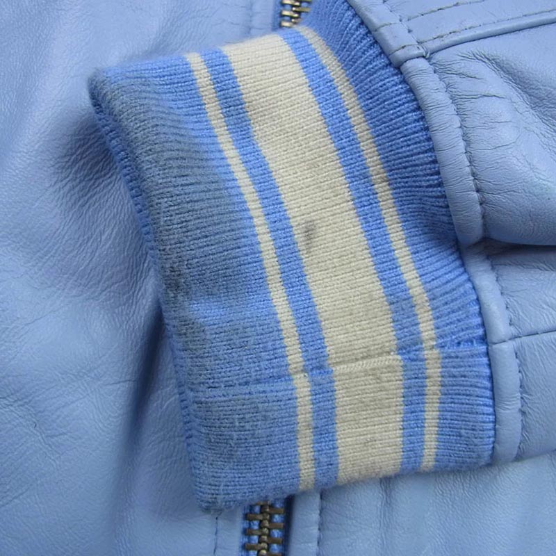 アヴィレックス 783-495001 LIGHT SIGNATURE VARSITY JACKET ライト シグネチャー バーシティー レザー ジャケット 買取実績 画像