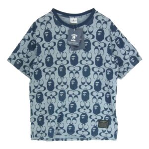アベイシングエイプ 21SS × COACH 001CSH731901C Signature Monkey Tee 買取実績