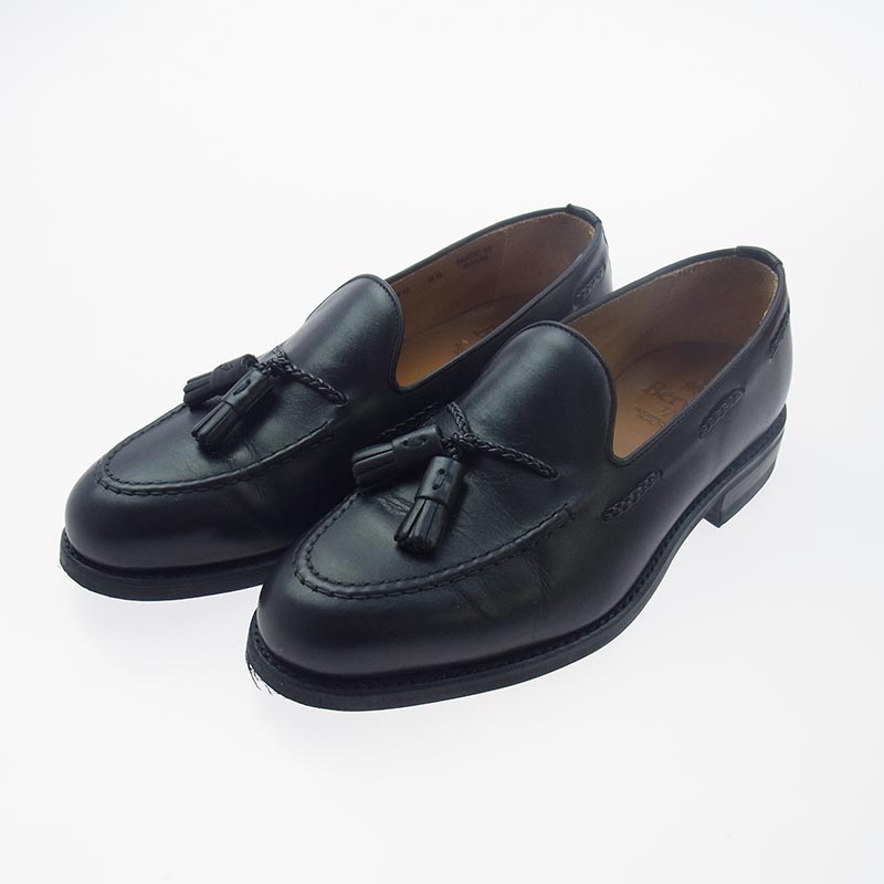 バーウィック 24-093-310-0001 4340 ダイナイトソール レザー タッセル ローファー シューズ 買取実績 画像