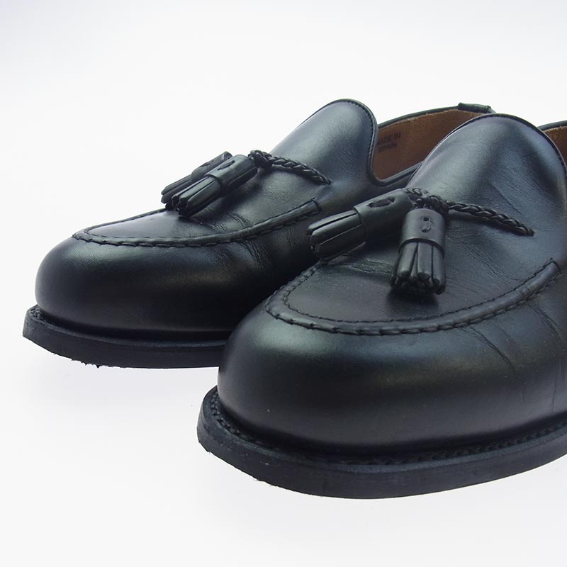 バーウィック 24-093-310-0001 4340 ダイナイトソール レザー タッセル ローファー シューズ 買取実績 画像