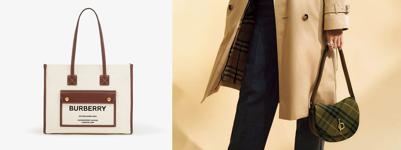 滝沢眞規子さん・大原優乃さん｜バーバリーチェックバッグの使い方　画像