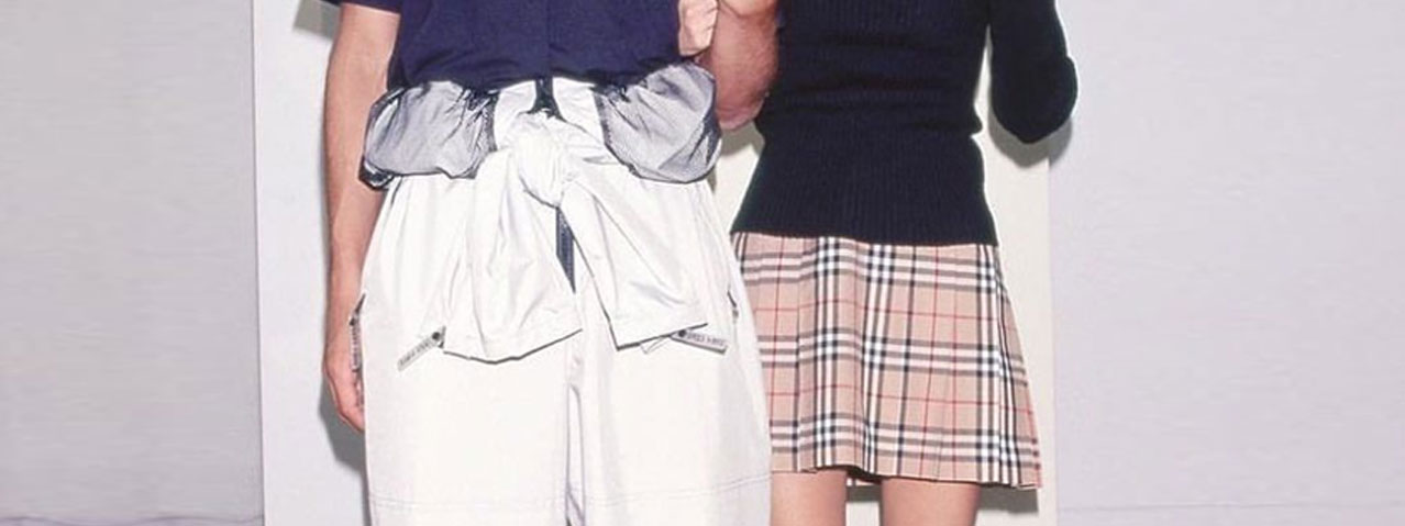 安室奈美恵さん｜ブルーレーベルチェックを一世風靡させた伝説のコーデ　画像