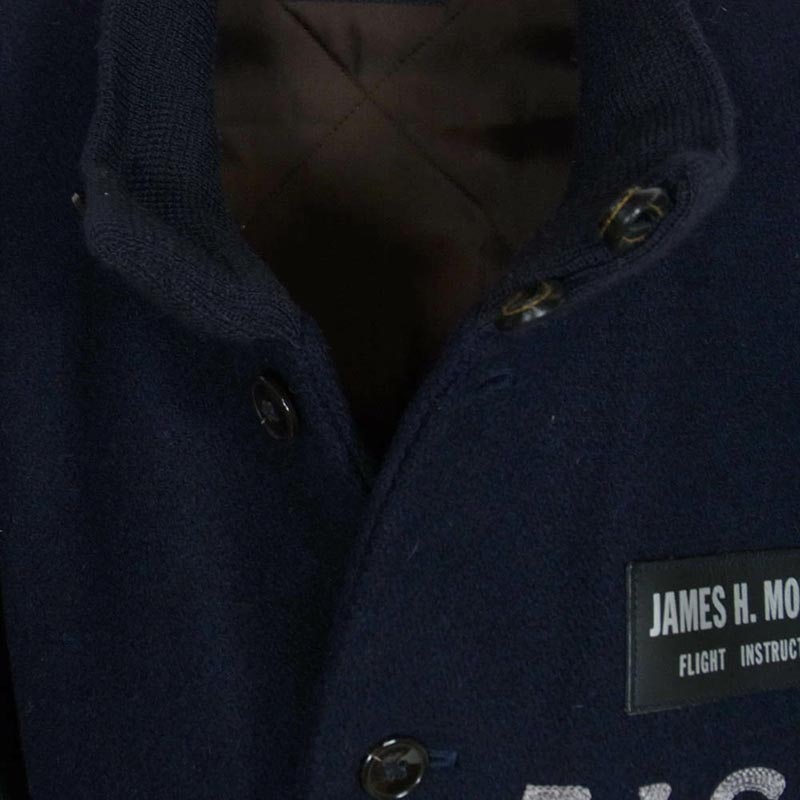 バズリクソンズ BR11332 USN FLIGT INSTRUCTOR JACKET 馬革 レザー袖切替 アメリカ海軍 フライト インストラクター ジャケット 買取実績 画像