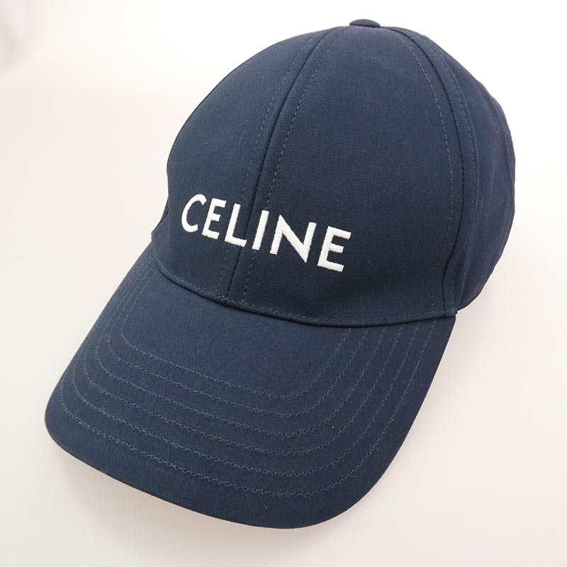 セリーヌ 2AUA1969P CASQUETTE BASEBALL ロゴ刺繍 ベースボール キャップ 買取実績
