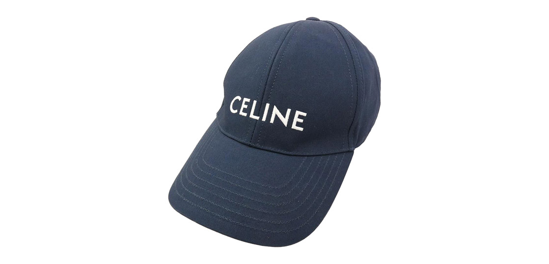 セリーヌ 2AUA1969P CASQUETTE BASEBALL ロゴ刺繍 ベースボール キャップ 買取実績