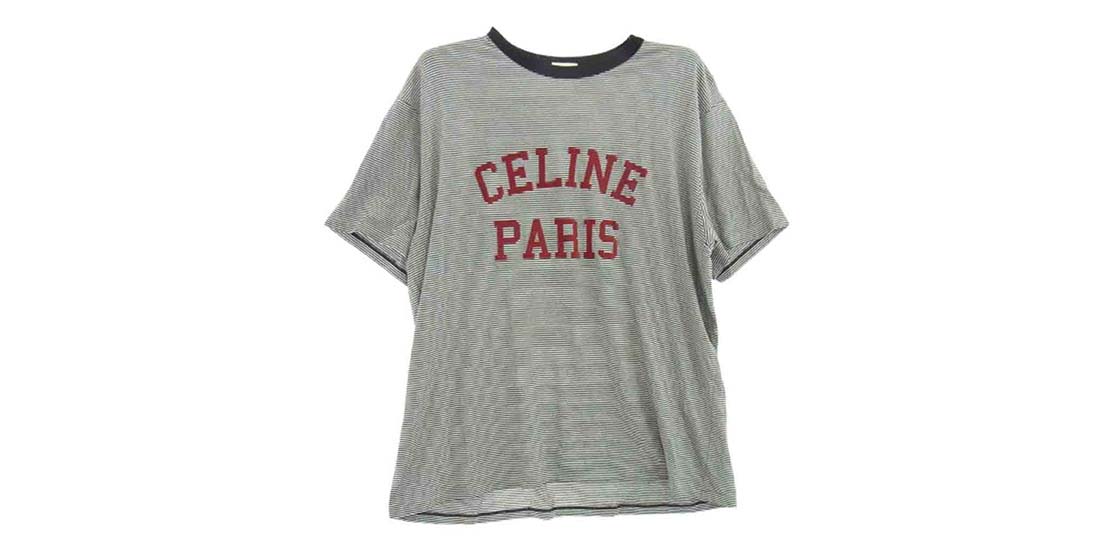 セリーヌ CELINE PARIS ロゴ ボーダーTシャツ 買取実績・価格｜状態Aを27,500円でLINE買取（東京都渋谷区・2025年8月）