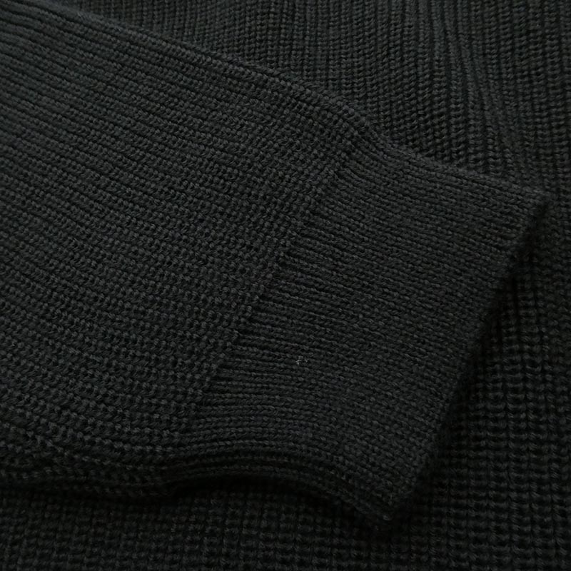 セリーヌ RY02Q0ZP2.38NO TRUCKER SWEATER IN RIBBED WOOL トラッカーセーター ハーフジップ ニット 買取実績 画像