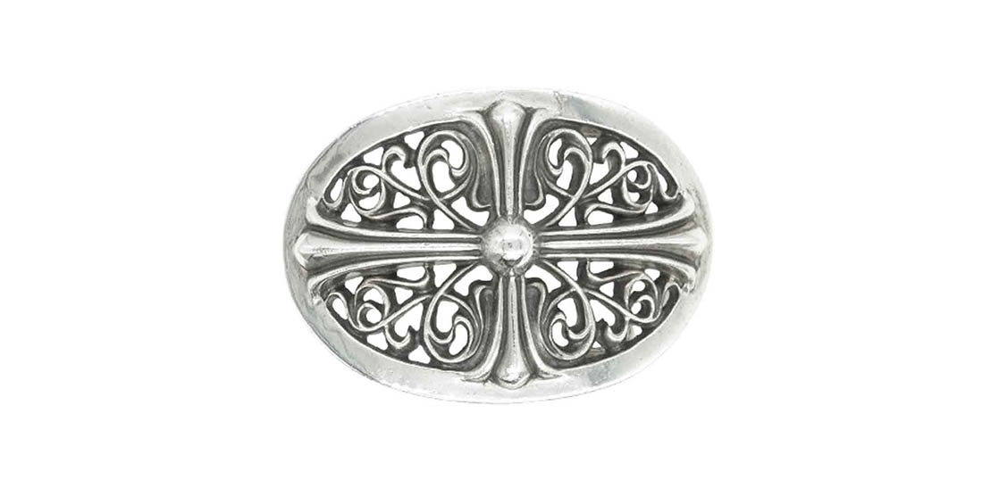 クロムハーツ BUCKL OVAL CROSS1.5 クラシック オーバルクロス バックル 買取実績・価格｜状態Bを345,000円で店頭買取（宮城県仙台市泉区・2025年8月）