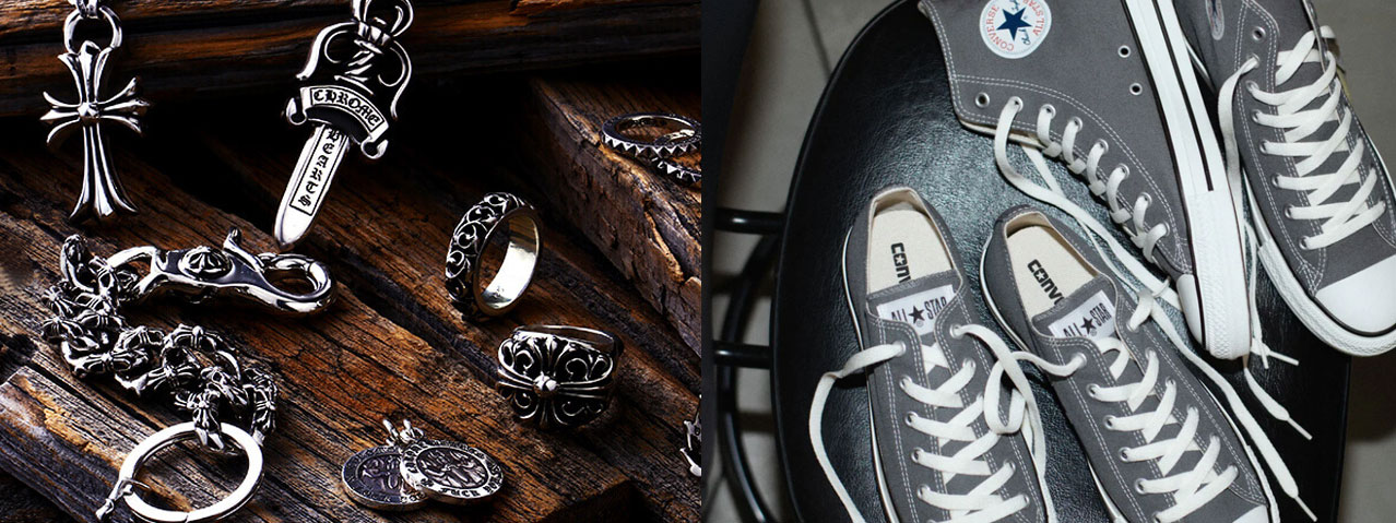 クロムハーツとコンバース、2大ブランドの意外な接点　画像