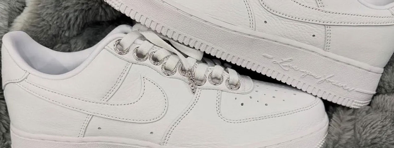ナイキ（エアフォース1）×クロムハーツ｜シルバーカスタムが生む異次元の重厚感　画像
