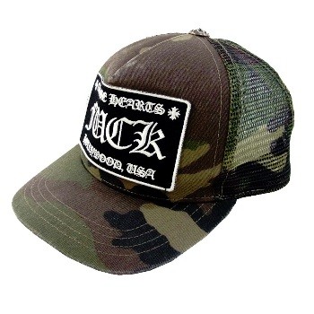CH トラッカーキャップ カモ カーキ系画像