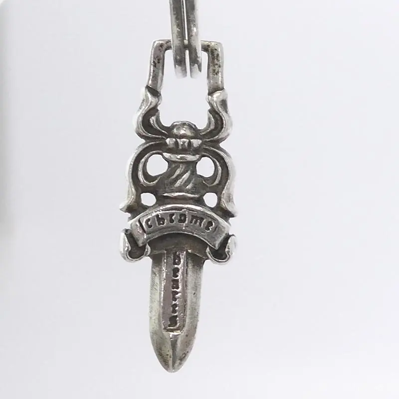 CHROME HEARTS ダガーケルティックローラーキーチェーン インボイス有 クロムハーツ（原本無） CELTIC ROLLER&No5 DGGR ケルティックローラー