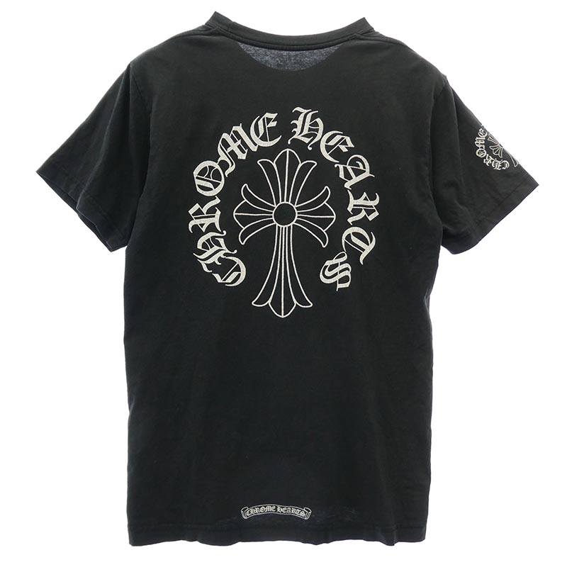 クロムハーツ（原本無） CH CRS T-SHRT CHクロスプリント ネックロゴ クルーネック 半袖 Tシャツ 買取実績 画像