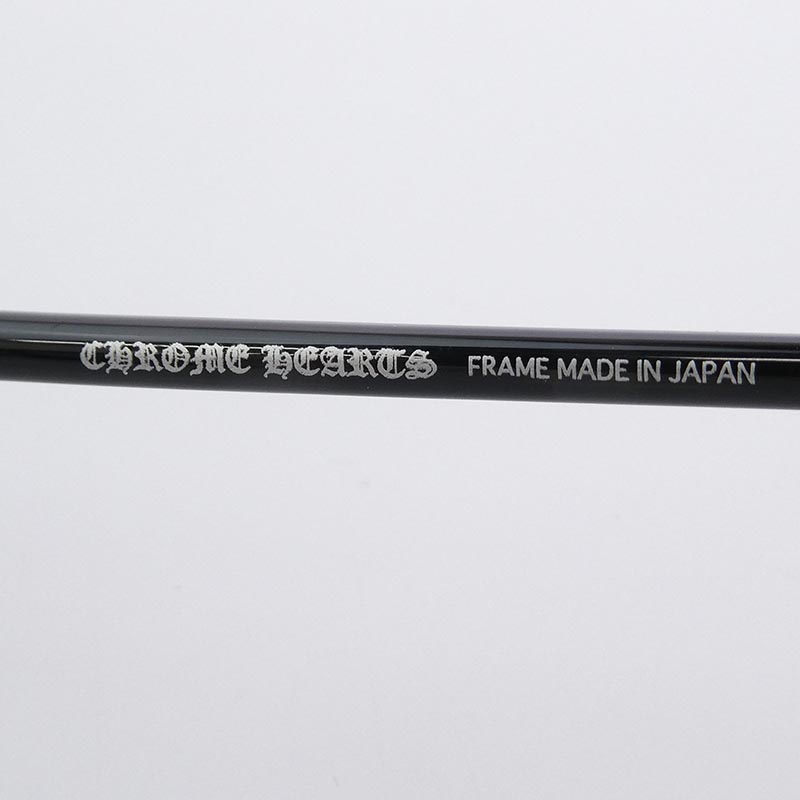 クロムハーツ（原本無） CORNHAULASS-A サイドCHクロス 眼鏡 メガネ アイウェア フレーム 買取実績 画像