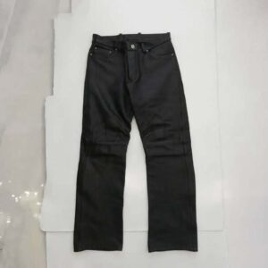 クロムハーツ(原本無) Flare Knee Cross Ball Button Leather Pants 買取実績 画像