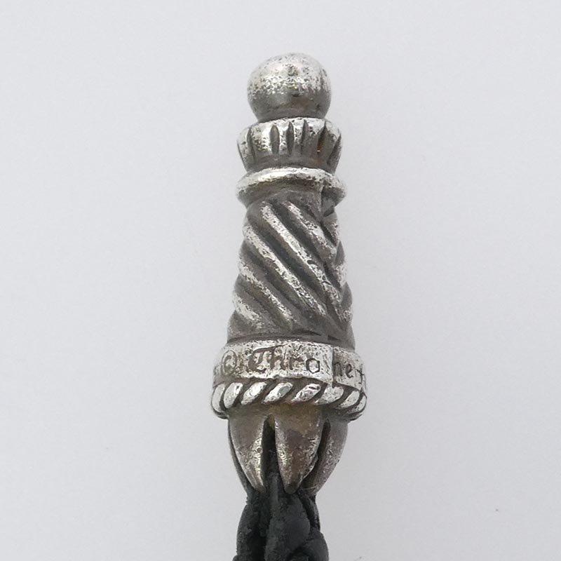 クロムハーツ（原本無） PHONE STRAP ラージ ボロチップ レザーブレイド 携帯 ストラップ 買取実績 画像