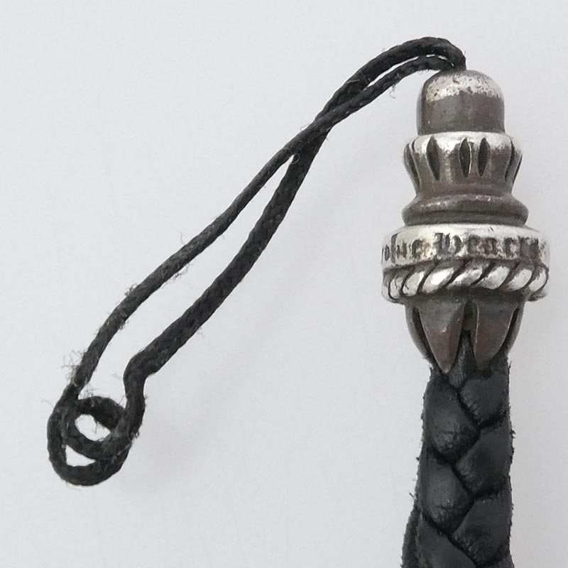 クロムハーツ（原本無） PHONE STRAP ラージ ボロチップ レザーブレイド 携帯 ストラップ 買取実績 画像