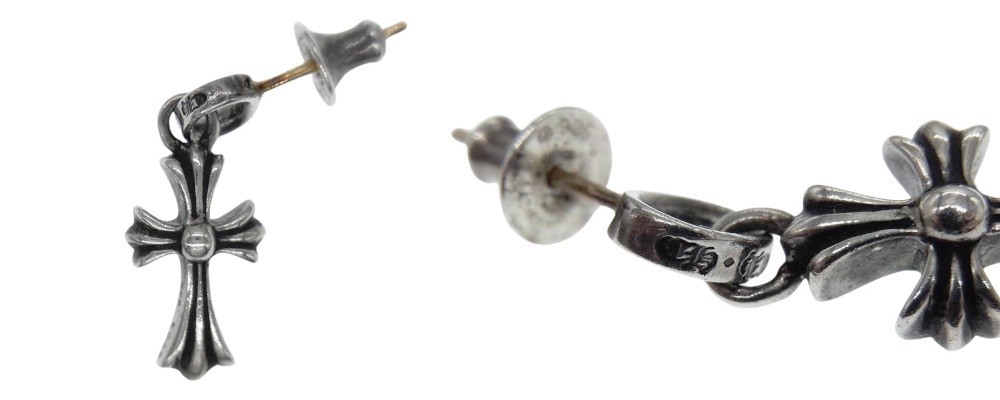 クロムハーツ ベイビーファット ドロップ ピアス画像