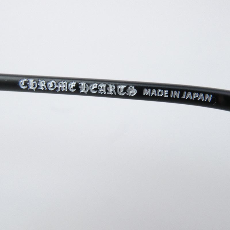 クロムハーツ（原本無） PILLS III サイドフローラルクロス CHプラス グラデーションレンズ リムレス サングラス 買取実績 画像