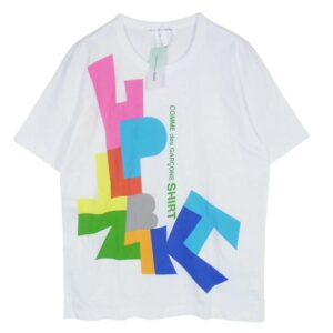 コムデギャルソン SHIRT シャツ 25AW FP-T002-W25 コットンポプリン デジタルプリント クルーネック 半袖 Tシャツ カットソー 買取実績