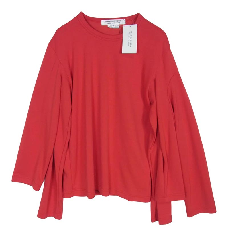 コムデギャルソンコムデギャルソン コムコム 25SS RO-T023-051 四本袖 クルーネック ジャージー 長袖 Tシャツ カットソー 買取実績