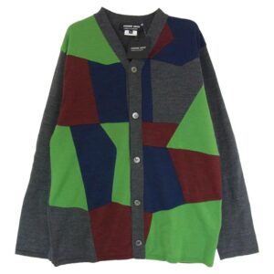 コムデギャルソンオムドゥ 25AW DP-N001-051 WOOL CARDIGAN PATCHWORK 買取実績