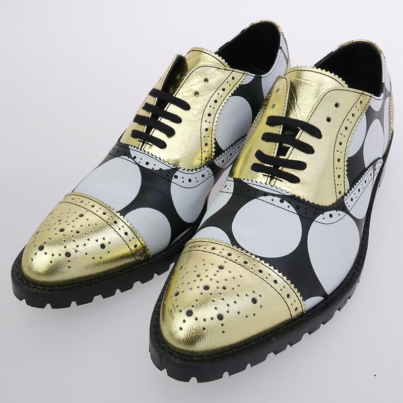 コムデギャルソンオムプリュス 13SS ドット レースアップ レザー ドレス シューズ 買取実績