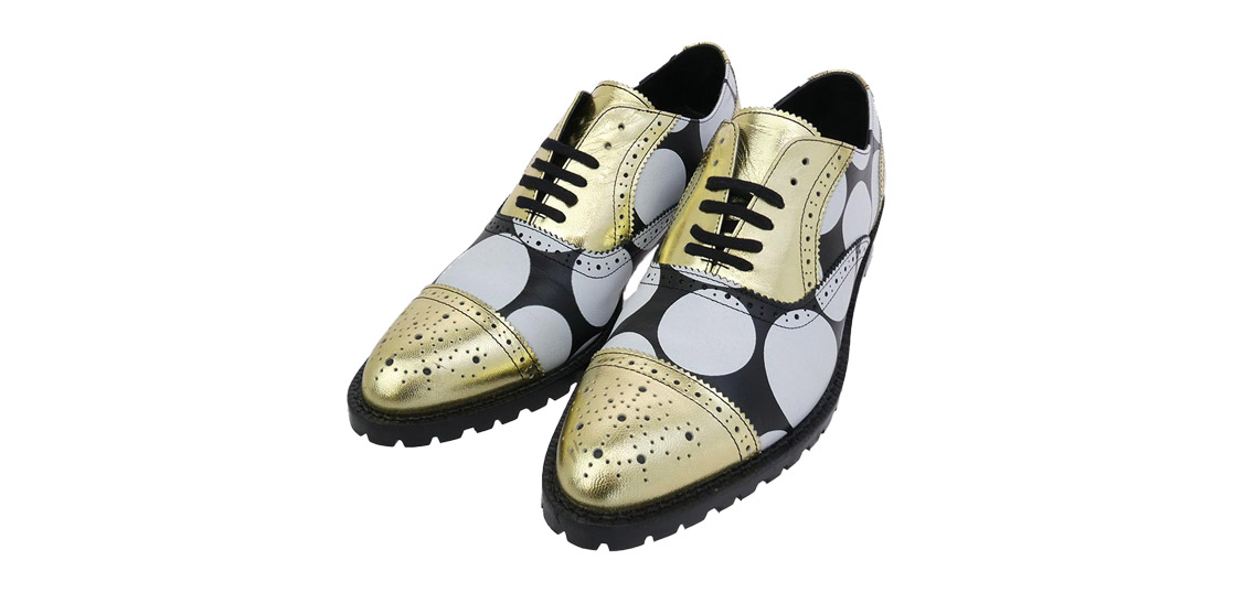 コムデギャルソンオムプリュス 13SS ドット レースアップ レザー ドレス シューズ 買取実績