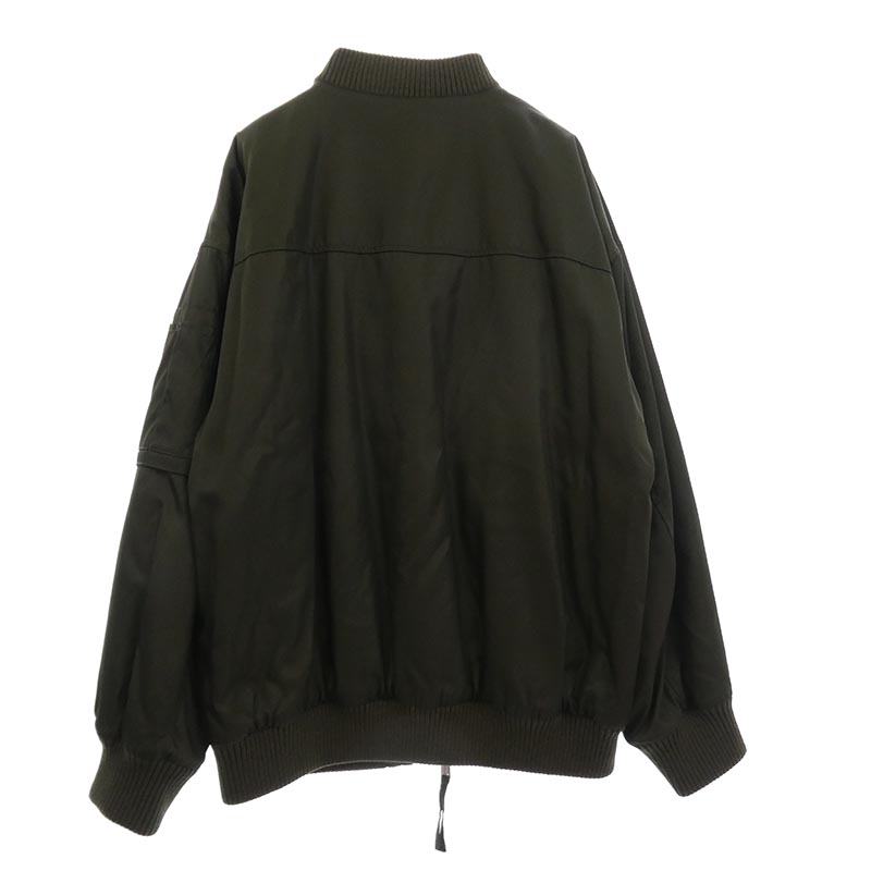ディースクエアード 22AW S75AM0900 S49576 Oversized Zip Bomber オーバーサイズ ジップアップ ボンバージャケット ブルゾン フライトジャケット 買取実績 画像