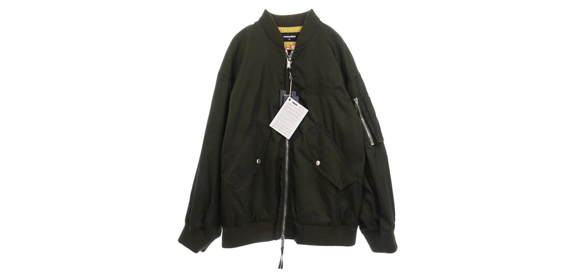 ディースクエアード 22AW S75AM0900 S49576 Oversized Zip Bomber 買取実績