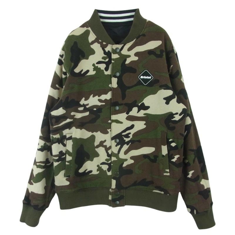 FCRB 16AW FCRB-167053 REVERSIBLE SATIN STADIUM JACKET リバーシブル サテン スタジアム ジャケット スタジャン ブルゾン 買取実績 画像