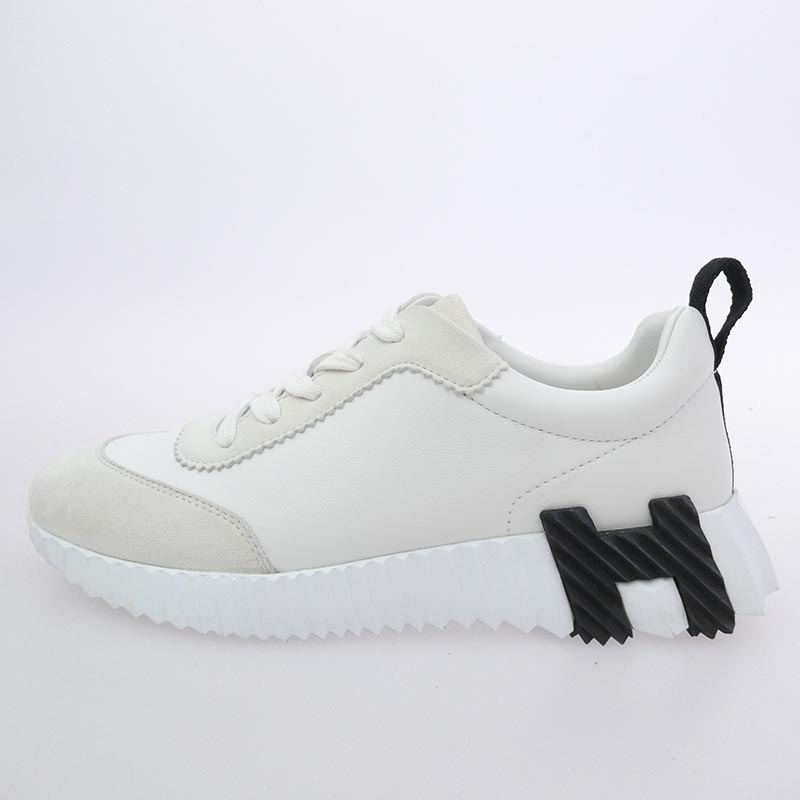 エルメス バウンシング レザー スエード スニーカー 買取実績