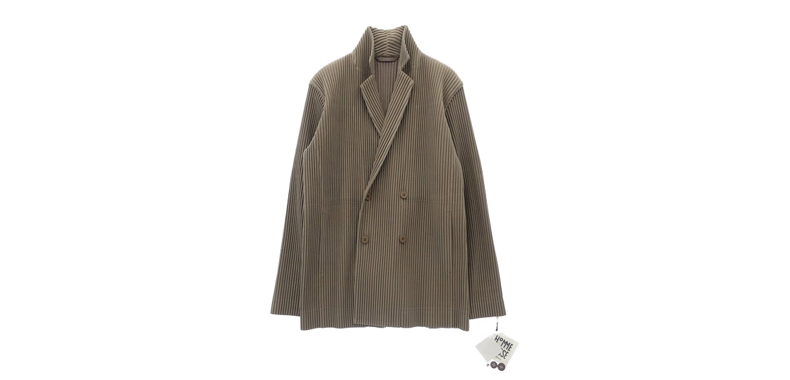 オム プリッセ イッセイミヤケ HP53-JD151-16 TAILORED PLEATS 1 テーラードプリーツ プリーツ加工 ダブルブレスト テーラードジャケット 買取実績