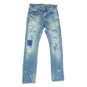 ヒステリックグラマー 0262AP11 RWH加工 クラッシュ ダメージ加工 スタッズ ストレート デニムパンツ 買取実績