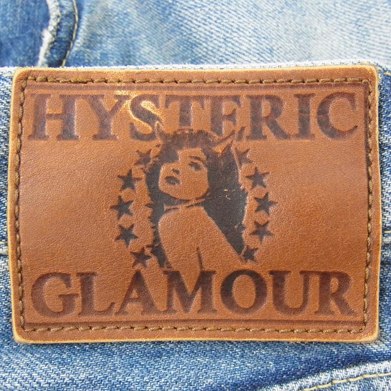 ヒステリックグラマー 0262AP11 RWH加工 クラッシュ ダメージ加工 スタッズ ストレート デニムパンツ 買取実績 画像