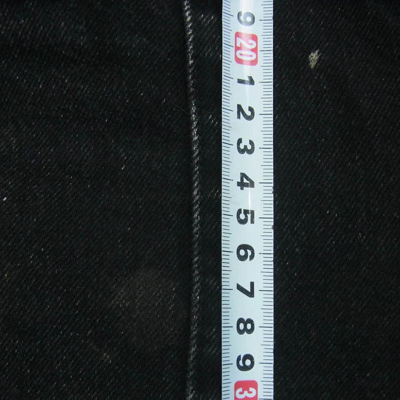 ジョンローレンスサリバン 20C022-0323-36 WASHED DENIM HOLLOWED OUT DENIM PANTS カットアウト ウォッシュド デニム パンツ 買取実績 画像