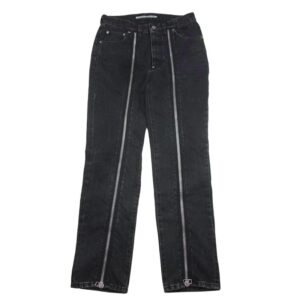 ジョンローレンスサリバン 2A008-0320-15 BLEACHED DENIM ZIPPED PANTS ブリーチ デニム ジップ パンツ 買取実績 画像
