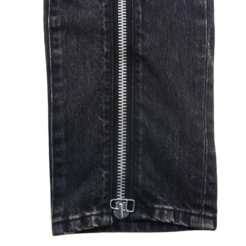 ジョンローレンスサリバン 2A008-0320-15 BLEACHED DENIM ZIPPED PANTS ブリーチ デニム ジップ パンツ 買取実績 画像