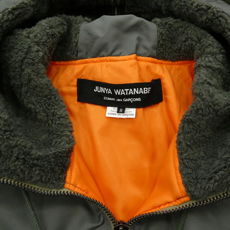 ジュンヤワタナベコムデギャルソン JB-J003 MA-1 ボンバー ミリタリー ジャケット 買取実績 画像