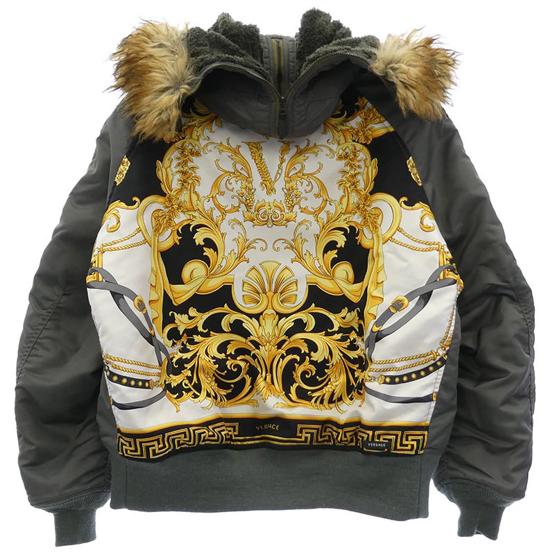 ジュンヤワタナベコムデギャルソン JH-J031 Versace ヴェルサーチ N-2B フライト ジャケット 買取実績 画像