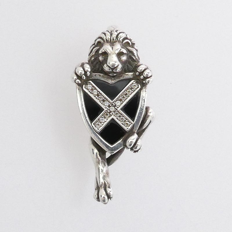 ジャスティンデイビス SPJ523 REGAL LION リーガルライオン オニキス シールド ペンダントトップ 買取実績