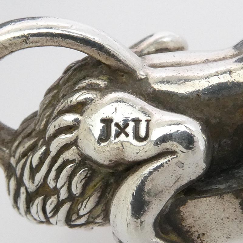 ジャスティンデイビス SPJ523 REGAL LION リーガルライオン オニキス シールド ペンダントトップ 買取実績 画像