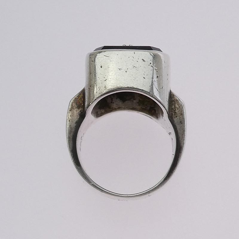 ジャスティンデイビス SRJ100 EMINEM エミネム オニキス クロス ダイヤモンド リング 買取実績 画像