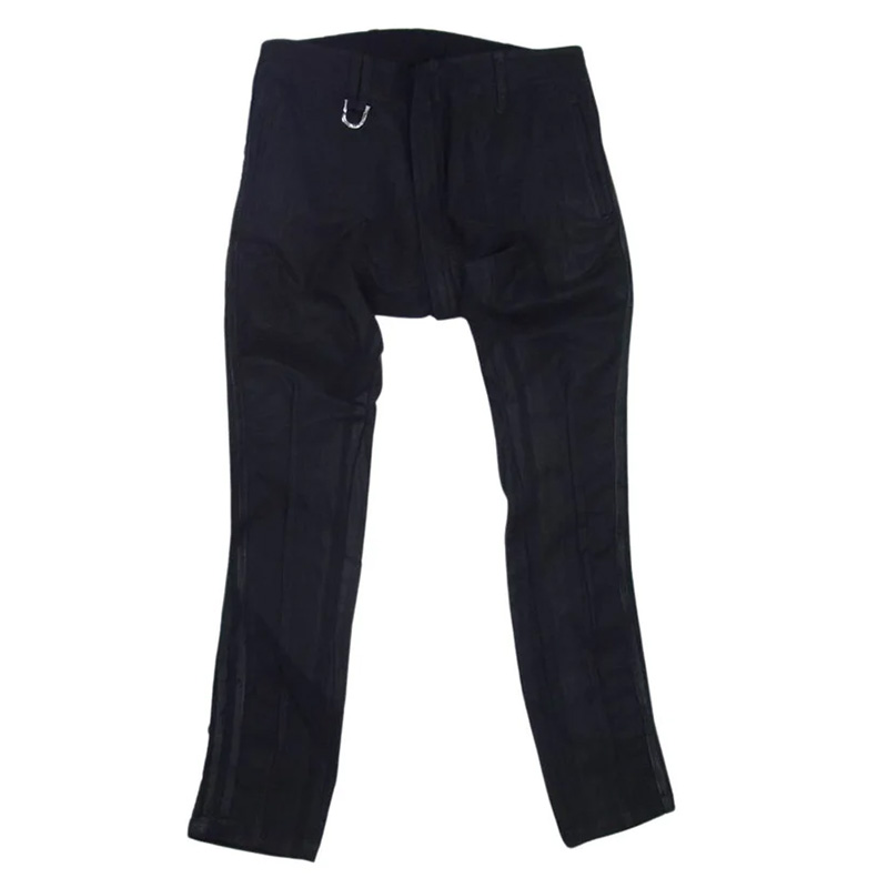 キリュウキリュウ 22AW KO-HP32TP-904 コーティング ハイテンションジャージー ベルベットサイドラインテープ サルエルパンツ ブラック系 買取実績