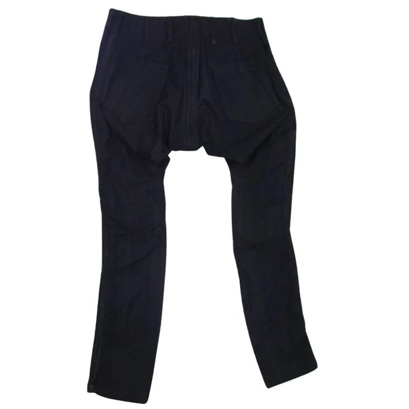 キリュウキリュウ 22AW KO-HP32TP-904 コーティング ハイテンションジャージー ベルベットサイドラインテープ サルエルパンツ ブラック系 買取実績 画像