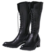 キリュウキリュウ Lace Up Long Boots レースアップロングブーツ 画像