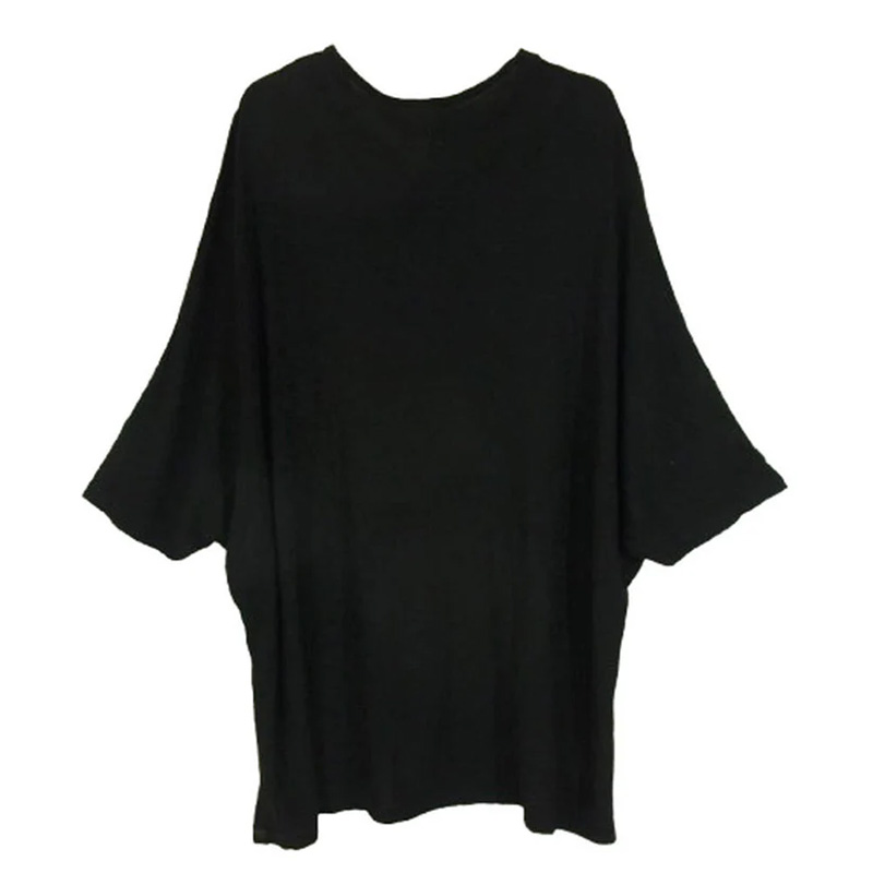 キリュウキリュウ KR-HT03-053 Dolman Henry Neck T-Shirt ドルマン ヘンリーネック Tシャツ カットソー ブラック系 買取実績 画像